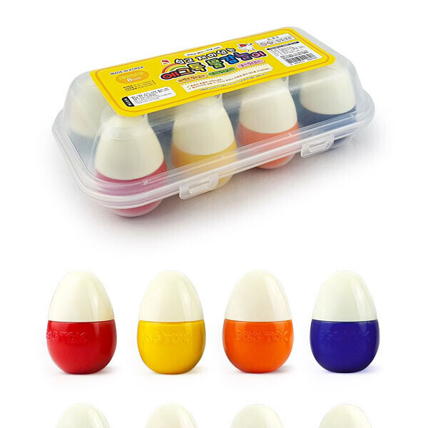 유아동물감 레인보우 8칼라