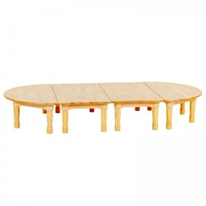 [본사] 시내그린 자작나무 낮은책상 s102, 2000*1000*300mm