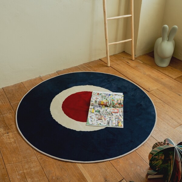 [본사] 르파파 따뜻함의 미학1 130x130 (원형러그 놀이방매트)