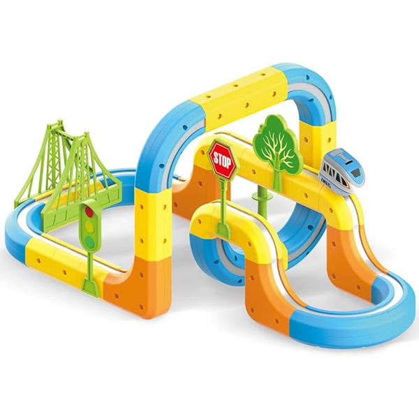 [★공동구매] 스마트 레일자석 트랙카 66pcs