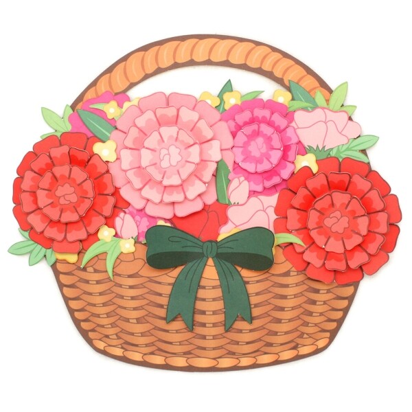 [가정의달 모음전] 뜯어만들기! 카네이션 바구니만들기