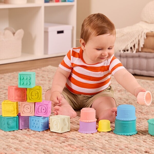 [브랜드B] 컵쌓기&소프트블록세트