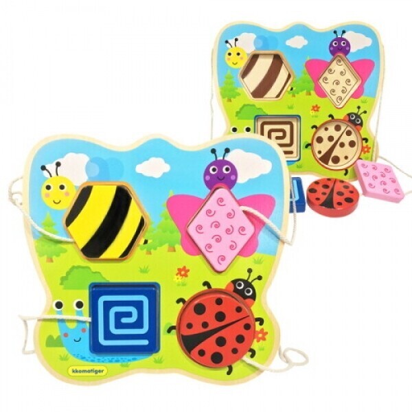 [본사] [Tigertoy]티거원목끈퍼즐-곤충