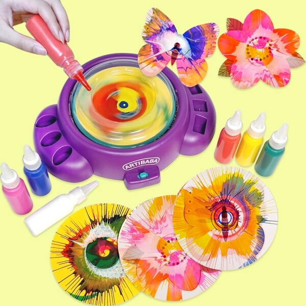 아티바바 스핀아트로 봄만들기ㅣ환경구성 봄 미술활동