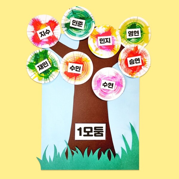 아티바바 스핀아트로 봄만들기ㅣ환경구성 봄 미술활동