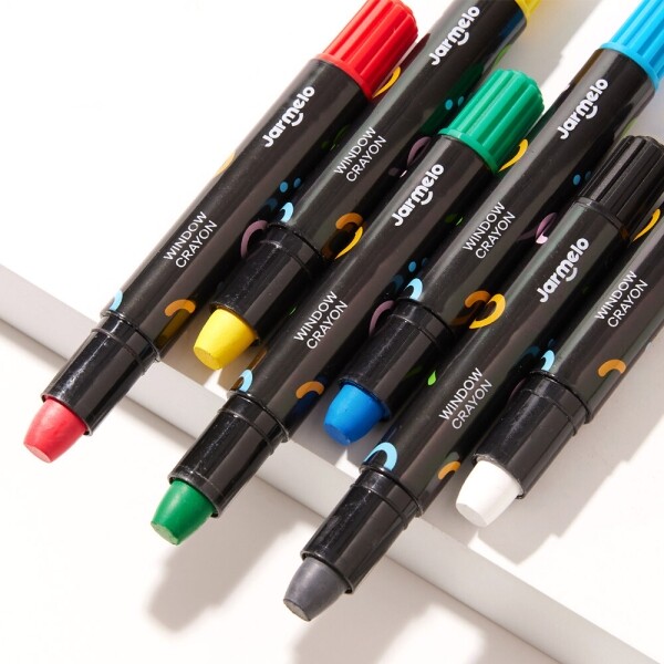 [리틀호안미로]유리크레용6색/12색(종류 선택)