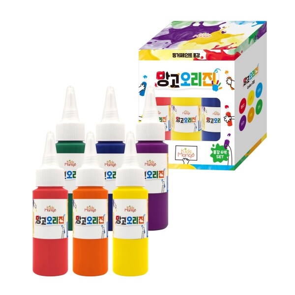 [키즈망고] 망고오리진 70ml 6색 세트