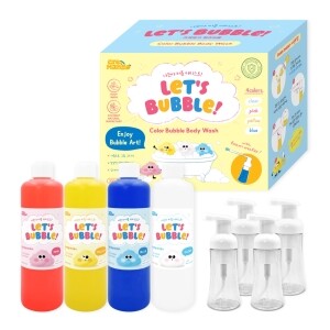 [크레망고] 렛츠버블 버블 바디워시 330ml 4색 세트